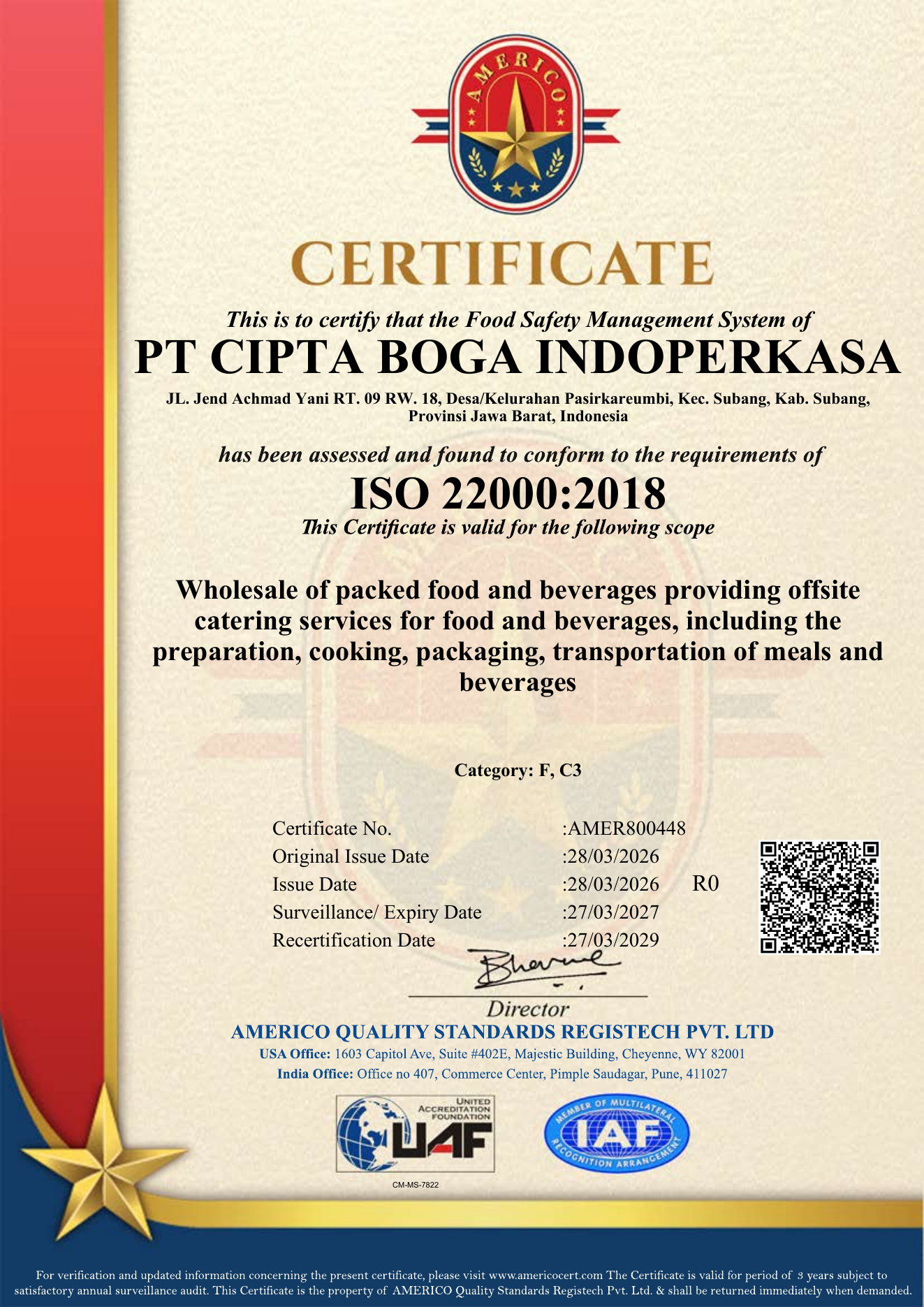ISO 22000:2018