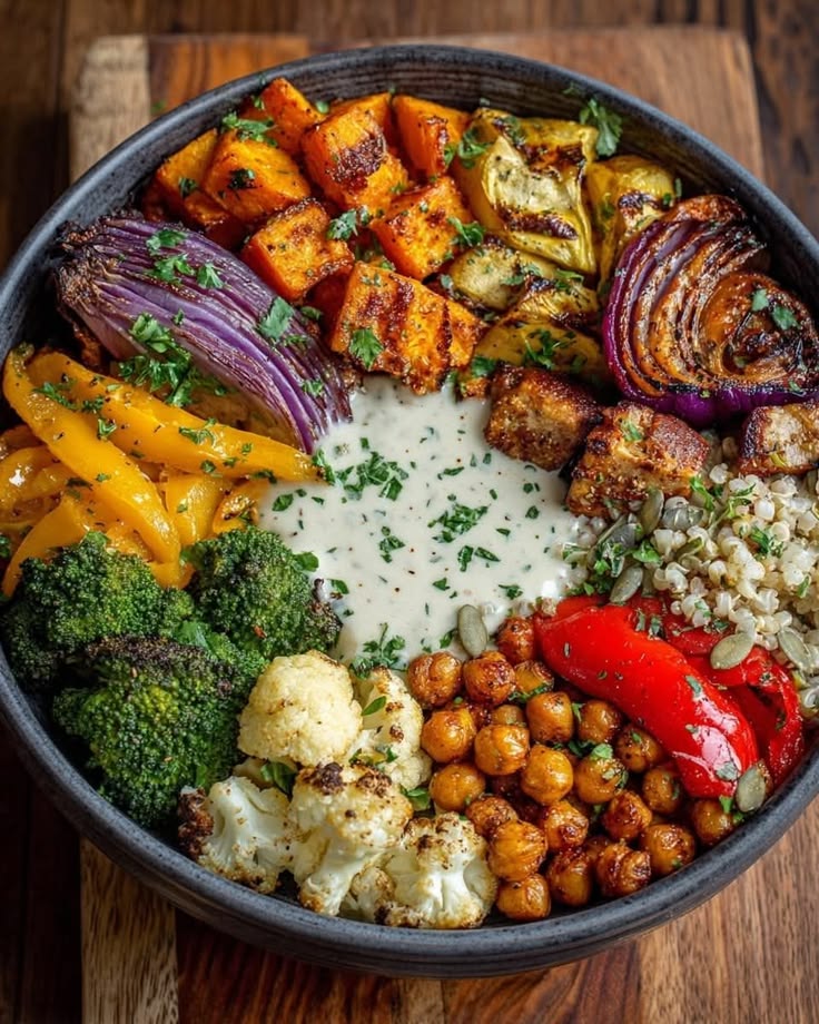 Roasted Veggie Bowl